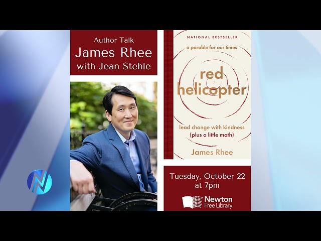 Newton Free Library - Author Talk - red helicopter