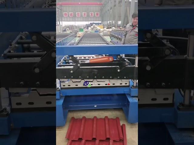 trapezoidal IBR roofing tile roll forming machine