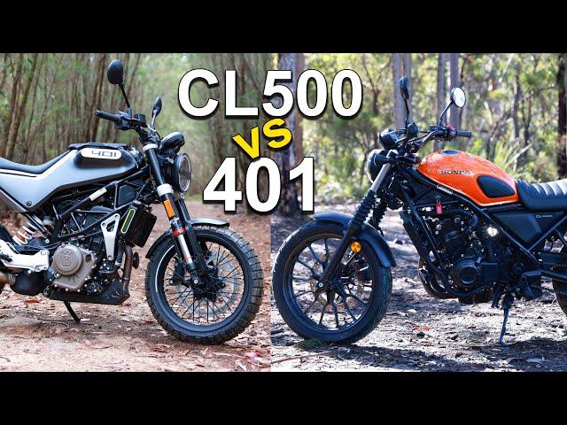 Honda CL500 vs Svartpilen 401: Best Beginner Scrambler?