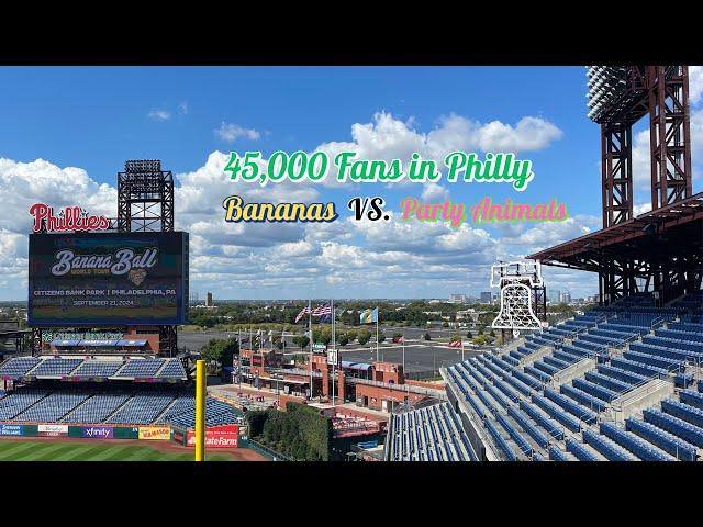 Largest Crowd In Bananas History! 45,000 Fans in Philly.