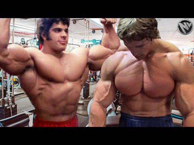 ARNOLD SCHWARZENEGGER VS LOU FERRIGNO MOTIVATION - OLDSCHOOL BODYBUILDING RIVALRY