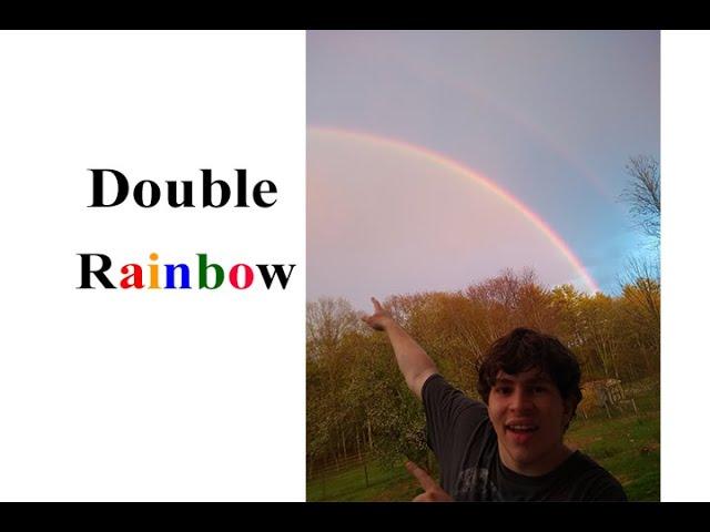 Double Rainbow in Maine - 5-11-21