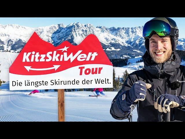 Die längste Skirunde der Welt: Schaffst Du 88km und 17.232Hm an einem Tag beim Skifahren?