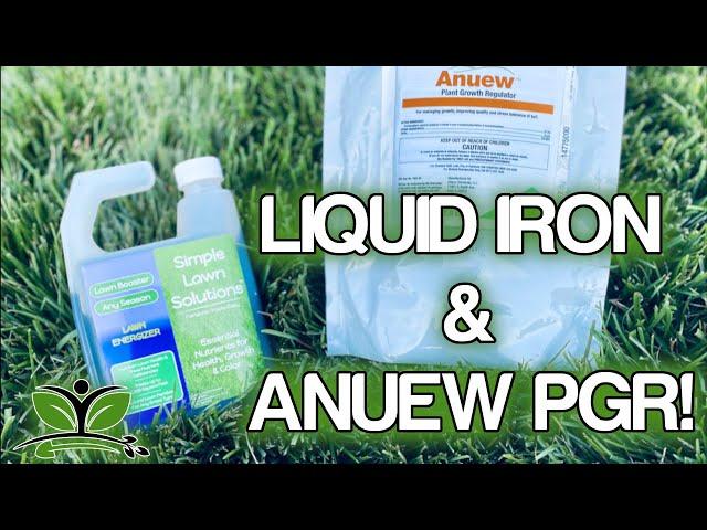 LIQUID IRON FOR LAWNS & ANUEW PGR