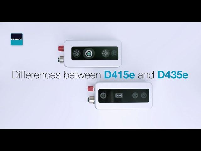 Comparison Video FRAMOS D415e and D435e Depth Cameras