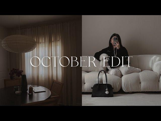 OCTOBER EDIT: SHOULDER MARGAUX, NEW AT HOME, & MY FAVORITE JEANS | ALYSSA LENORE