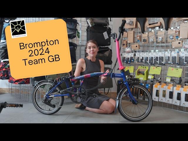 Brompton 2024 Team GB P Line special edition