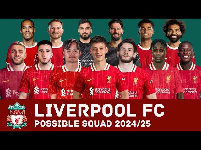 LIVERPOOL FC Possible Squad 2024/25 With Current Transfer Rumours | Liverpool FC | FootWorld