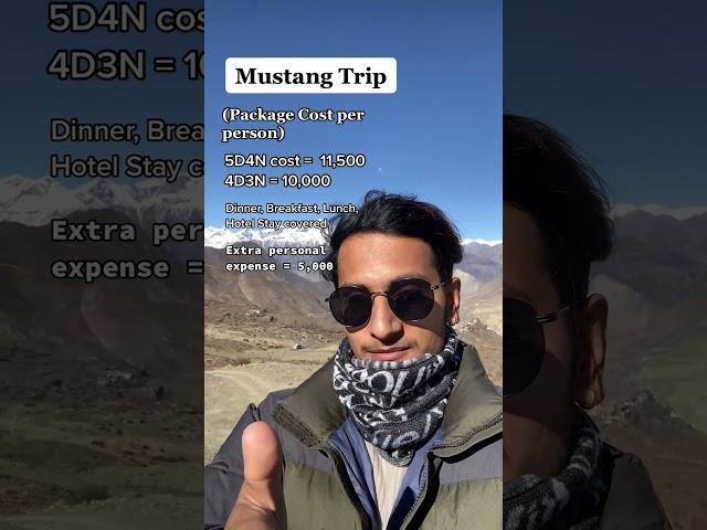 Mustang Trip Package Cost #mustang #fromeverest #nepal #travelnepal #travel #trekking