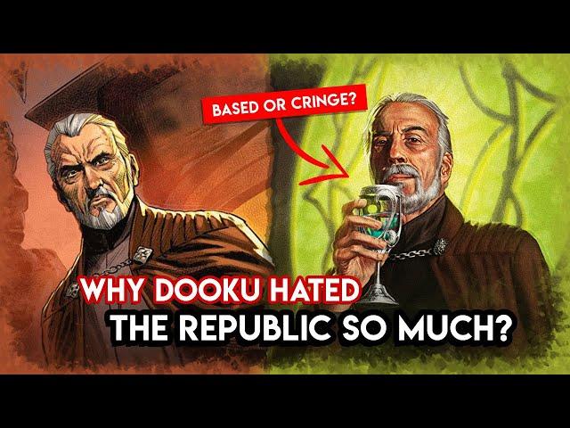 Was Count Dooku Actually RIGHT? - The Philosophy of Star Wars' Most Classy Sith