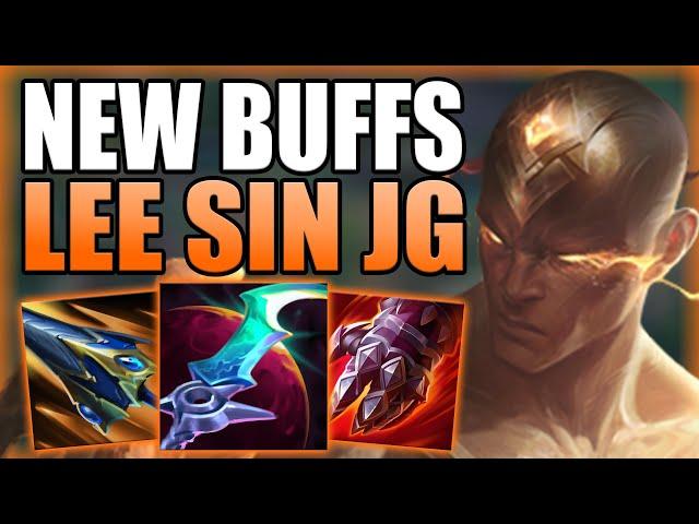 RIOT JUST BUFFED LEE SIN JUNGLE SO THIS IS HOW YOU CARRY WITH HIM! Gameplay Guide League of Legends