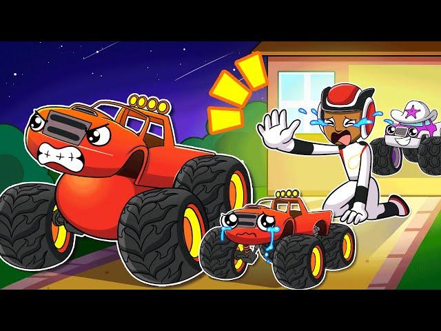 BLAZE PREGNANT RUN AWAY FROM HOME?! What happened? - Blaze and the Monster Machines Animation