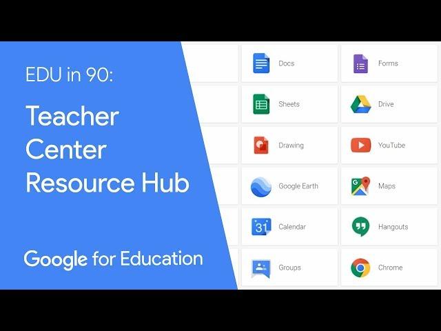 EDU in 90: Teacher Center Resource Hub