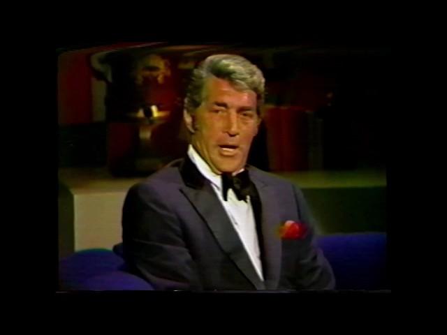 Dean Martin - "My Woman, My Woman, My Wife" - LIVE