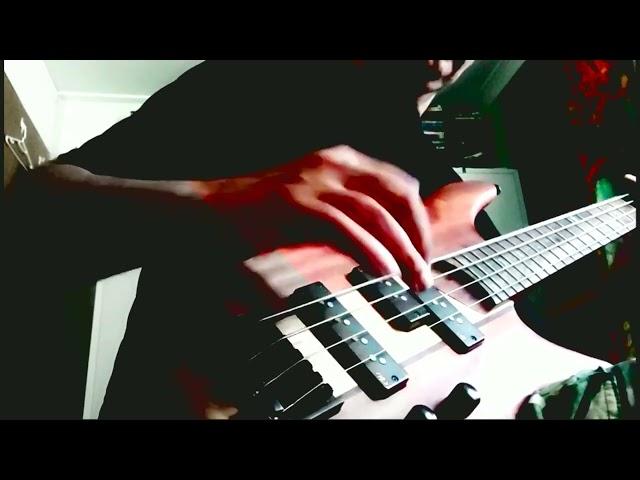 BASS: Cyrus Manasseh - vocalist, guitarist and bassist attempts to practice bass to Superstition
