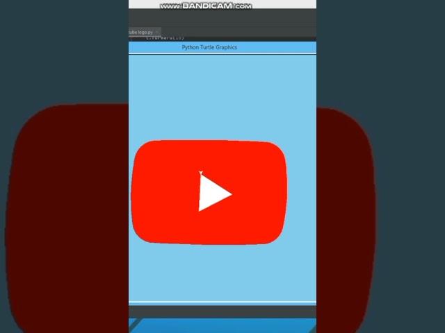 Как нарисовать YouTube логотип с помощью python | 21.10.22