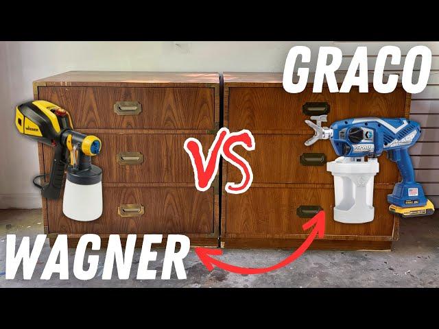 Comparing the Wagner Flexio 3500 to the Graco Airless Handheld Paintsprayer | Pros & Cons