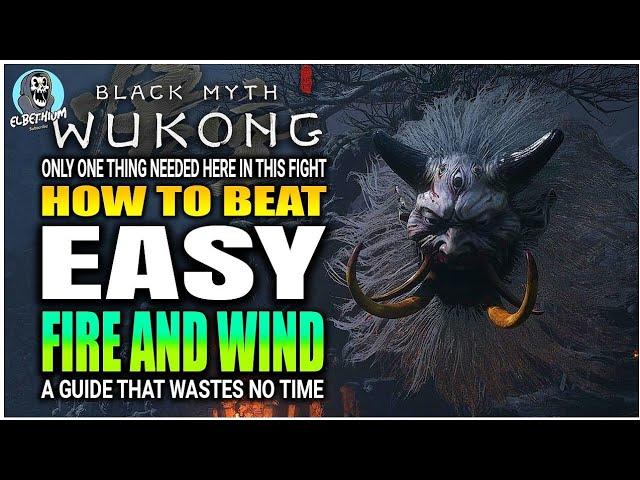 HOW TO BEAT Quick As Fire And Wind Boss EASY GUIDE Black myth Wukong