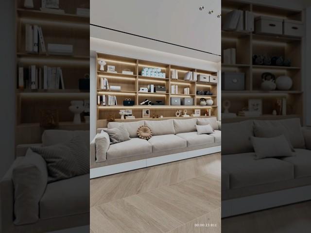 LIVING ROOM DESIGN INTERIOR CONCEPT #diydecor #smallbedroom #interiordesign