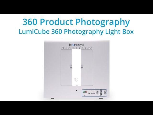 360 Product Photography using LumiCube 360 Photography Light Box