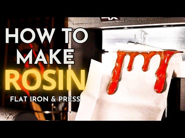 How to Make Rosin From Bubble Hash and Flower