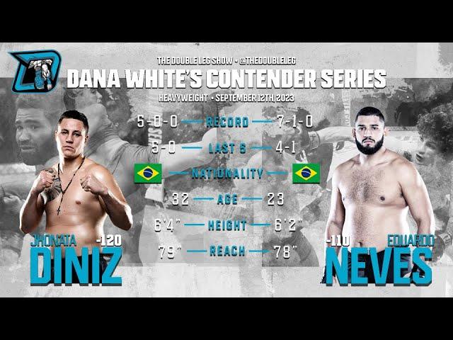 Jhonata Diniz vs. Eduardo Neves Fight Breakdown DWCS Week 6