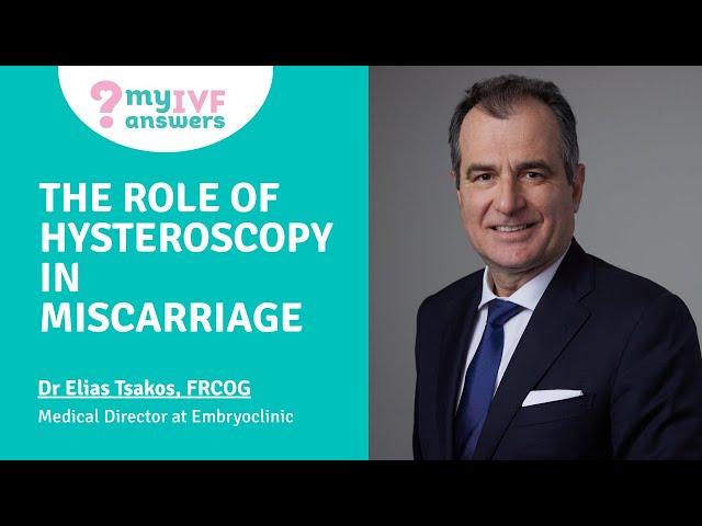 The role of hysteroscopy in miscarriage