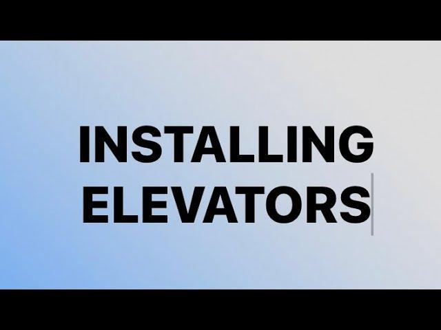 INSTALLING AND ADJUSTING THE ELEVATORS IN THE CARBON CUB EX3