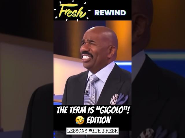 FAMILY FEUD FUN! (THE TERM IS “GIGOLO”! EDITION) FRESH REWIND #comedy #fail #funny #teacher