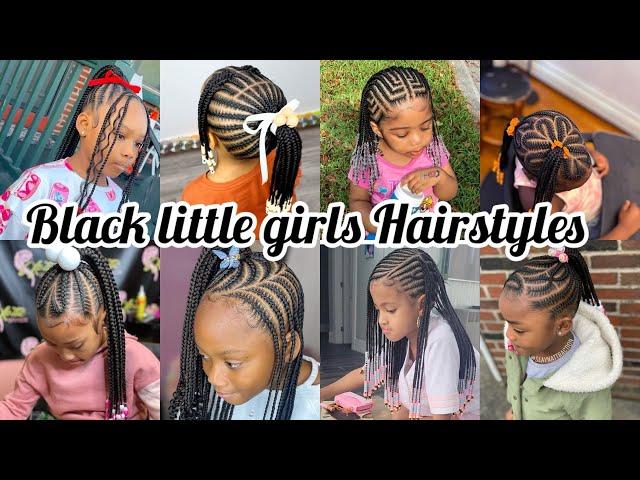 ‼️Cute Braided Hairstyles For Black Little Girls2025