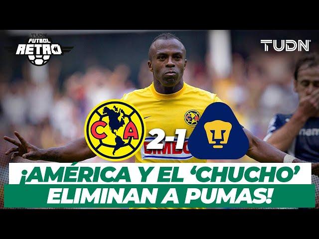 ¡Doblete! 'Chucho' Benítez mete al América a Semifinales | América 2-1 Pumas - CL2013 | TUDN