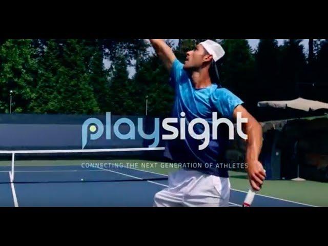 The PlaySight Edge Featuring Tennis Icons