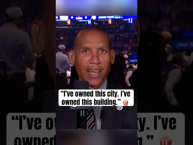Reggie before last year's Knicks-Pacers series ️