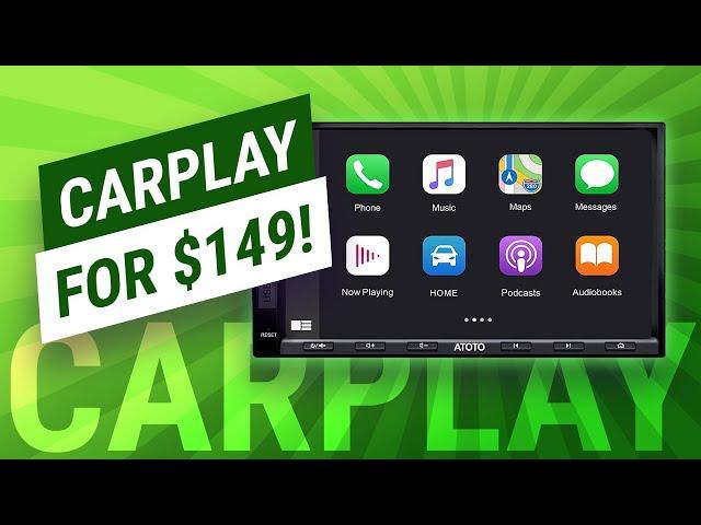 Apple CarPlay for $149!? ATOTO SA102 Review (Apple CarPlay, Android Auto & Media Receiver)