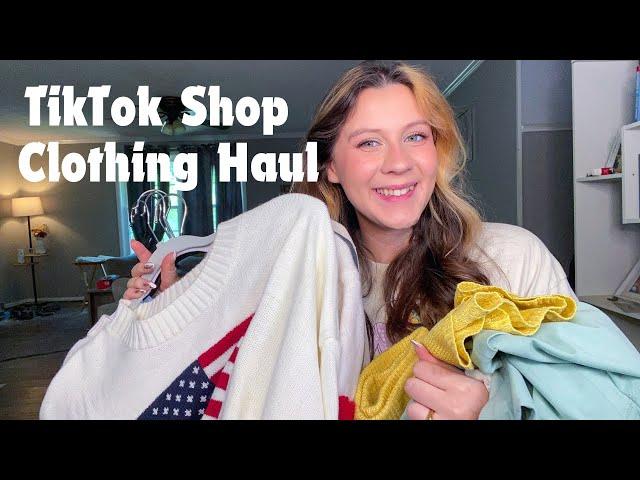 TikTok Shop Clothing Haul