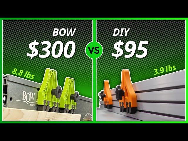 The best table saw upgrade!    DIY with more features than the Bow system