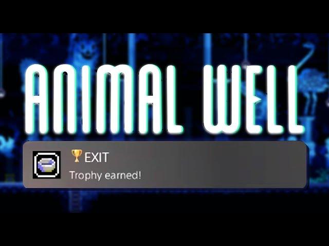 How to get the Animal Well EXIT Trophy