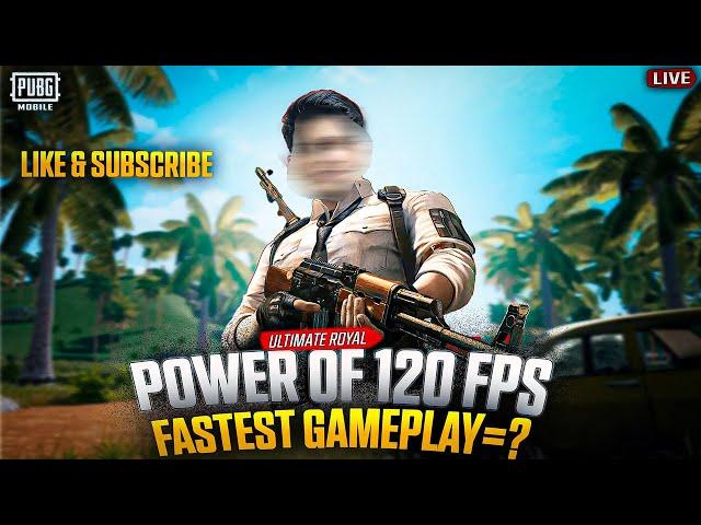 POWER OF 120 FPS WOW DOLLARPLAYS IS LIVE PUBG MOBILE