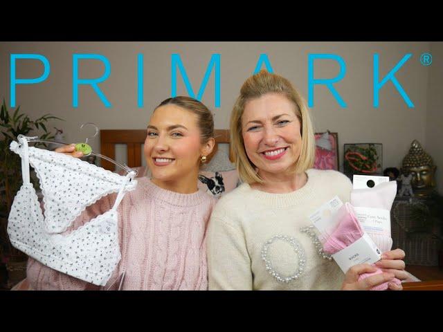 HUGE mother daughter PRIMARK HAUL!! new in primark january 2025!