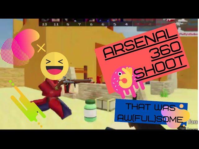 ARSENAL BUT I DO 360 FOR EVERY KILL - (ROBLOX: ARSENAL) #Arsenal #Arsenal360 #ArsenalRoblox