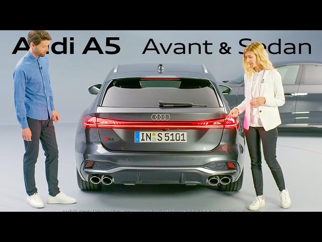 Audi A5 Avant & Sedan (2025) Ready to Rival the BMW 3 Series