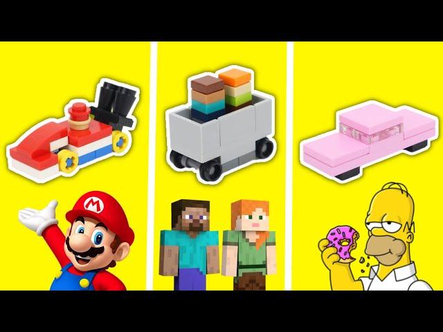 LEGO FAMOUS MINI VEHICLES Part 1