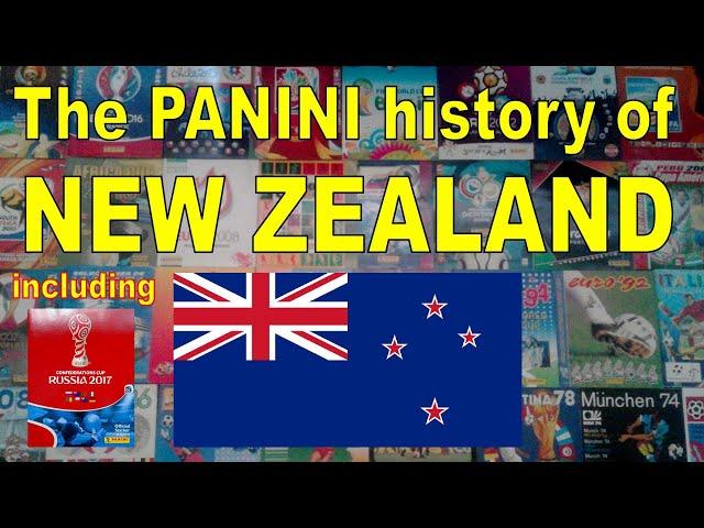 The Panini history of New Zealand (Men's Soccer Team)