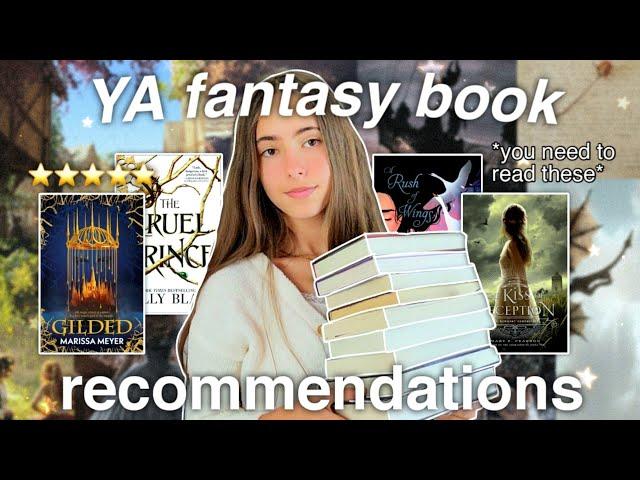 YA Fantasy Book Recommendations ️️ *read these books!!*