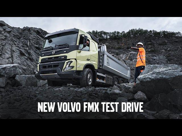 Volvo Trucks - Test drive of the Volvo FMX (some features and how to use them)