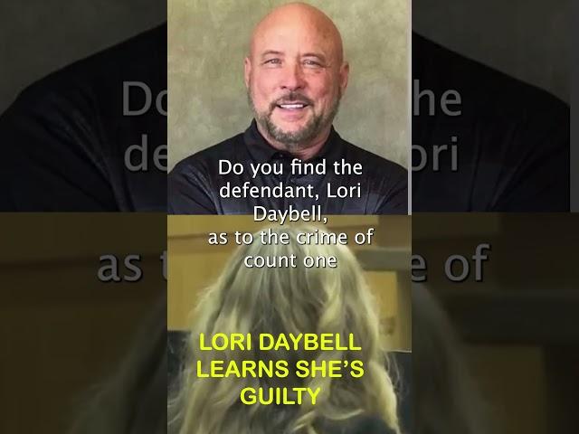 The moment Lori Vallow #Daybell learns she is guilty