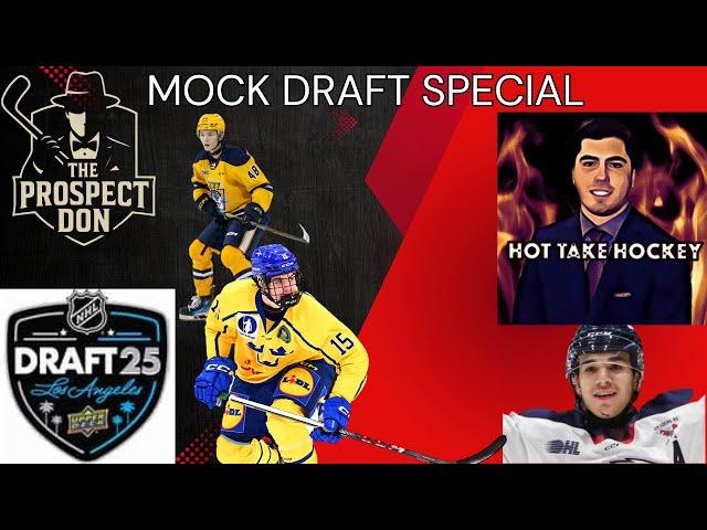 @HotTakeHockey Top 16 NHL Mock Draft!
