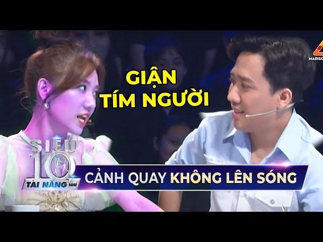 Hari Won 'GIẬN TÍM NGƯỜI' với những câu trả lời của Trấn Thành | Cảnh Quay Không Lên Sóng STNN