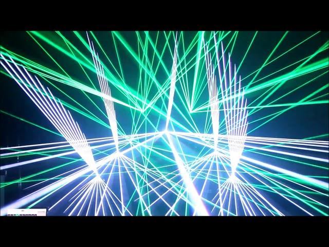 Laser Show - Armin Van Buuren (Mirage) - Pangolin and ECS