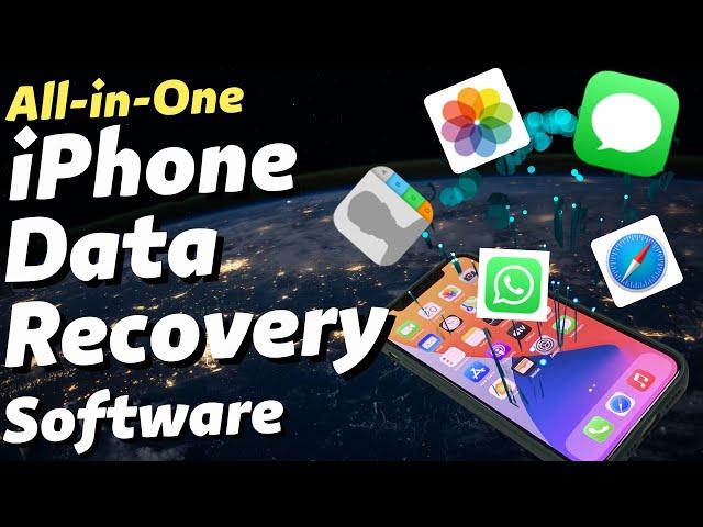 iPhone Data Recovery Software - A Must-Have to Recover Deleted Messages, Photos, Contacts & More